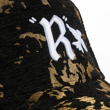 Luxe Hat - Black/Gold