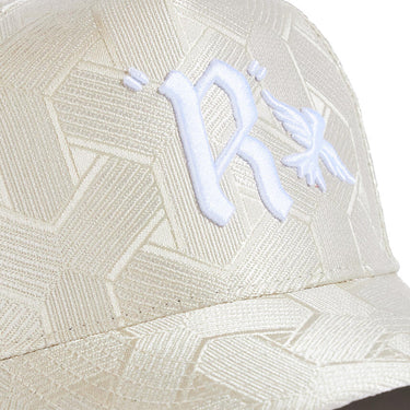 Luxe Hat - Silver Geometric