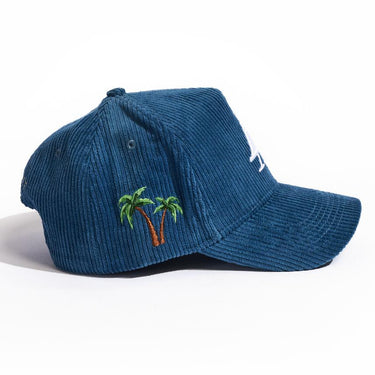 Paradise LA Corduroy Hat - Blue