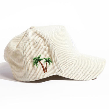 Paradise LA Corduroy Hat - Cream