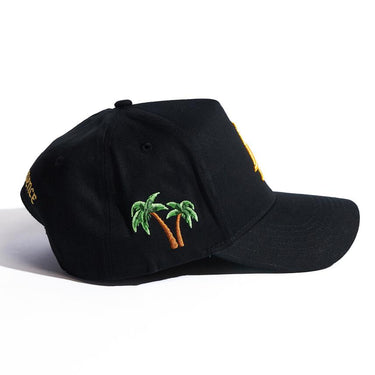 Paradise LA Hat - Black/Yellow