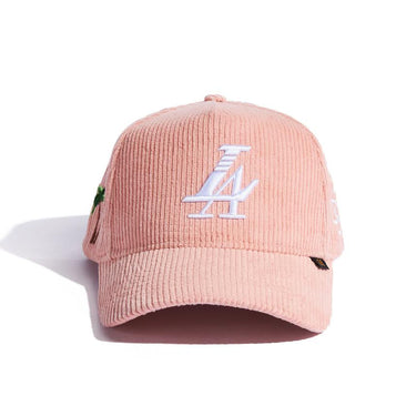 Paradise LA Corduroy Hat - Blush