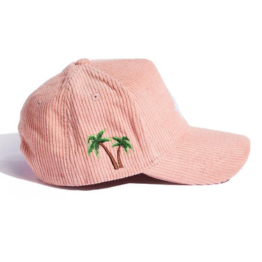 Paradise LA Corduroy Hat - Blush