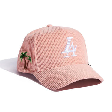 Paradise LA Corduroy Hat - Blush