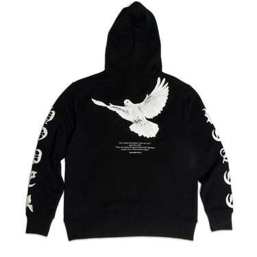 Dove Pullover Hoodie - Black