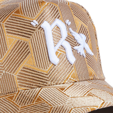 Luxe Hat - Gold Geometric