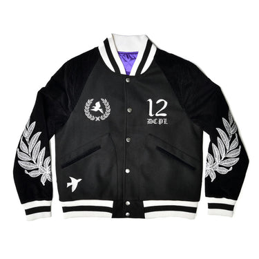 Letterman Jacket - Black