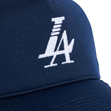 Paradise LA Trucker Hat - Navy