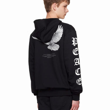 Dove Pullover Hoodie - Black