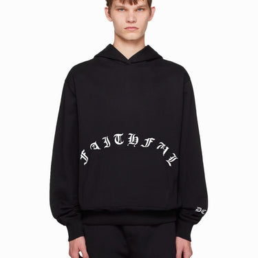 Faithful Pullover Hoodie - Black