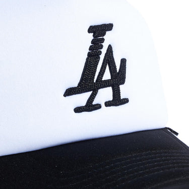Paradise LA Trucker Hat - White/Black