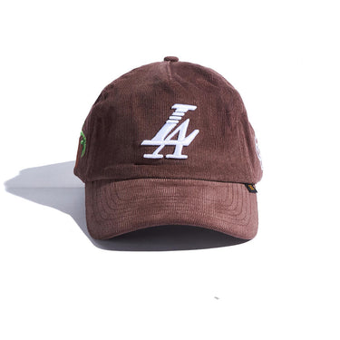 Paradise LA Unstructured Hat - Brown Corduroy