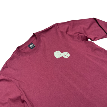 Shakers T-shirt L/S - Burgundy
