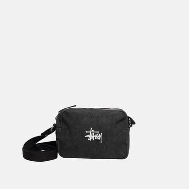 Canvas Side Pouch Bag - Black