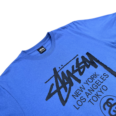 World Tour T-shirt - Baby Blue