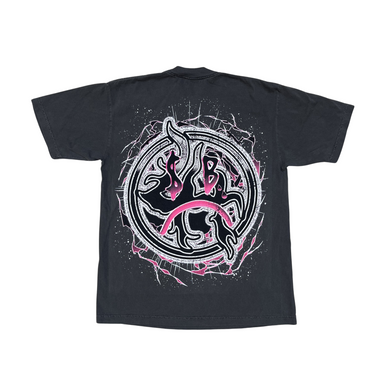 002 T-shirt - Washed Black