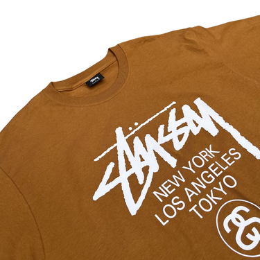 World Tour T-shirt - Caramel