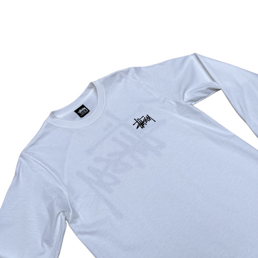 Basic Logo T-shirt L/S - White
