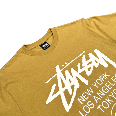 World Tour T-shirt - Mustard