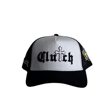 Clutch Trucker Hat - White/Black
