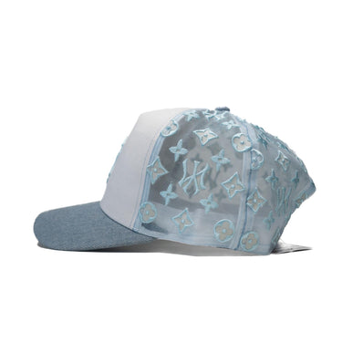 (Preventa) NY Monogram - Denim Blue Snapback