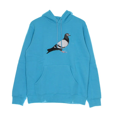 Pigeon Pullover Hoodie - Electric Blue
