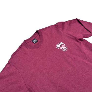 Stock Link T-shirt - Burgundy