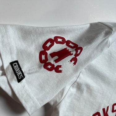 Medusa Red/Grey T-shirt - White