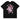 Murakami Cherry Blossoms S/S Tshirts-A - Black