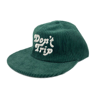 Don't Trip Fat Corduroy Hat - Green