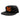 Don't Trip Unstructured Hat - Black/Orange