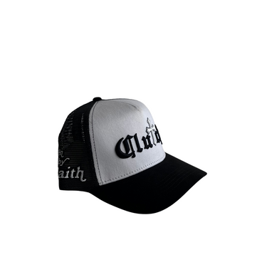 Clutch Trucker Hat - White/Black