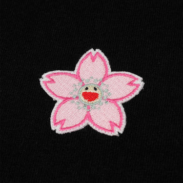 Murakami Cherry Blossoms S/S Tshirts-A - Black