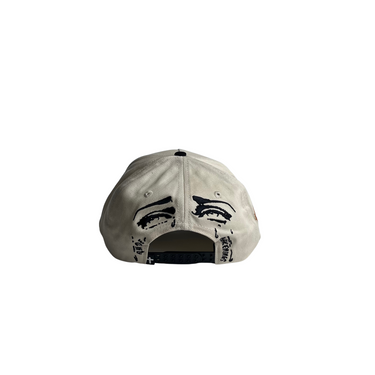 Heaven or Hell Hat - Cream/Black