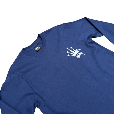 Regal Crown T-shirt L/S - Navy