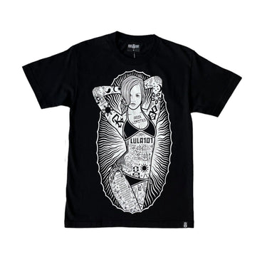 Tattoo Girl T-shirt - Black