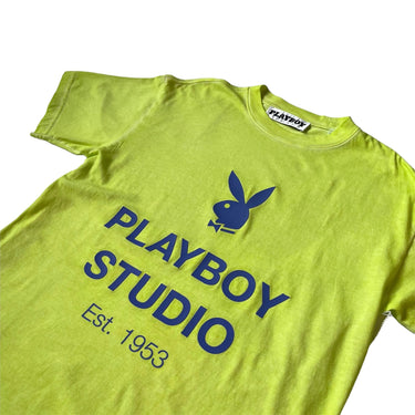 Playboy Studio T-shirt - Neon Green