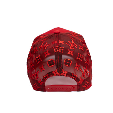 (Preventa) NY Monogram - Red Snapback
