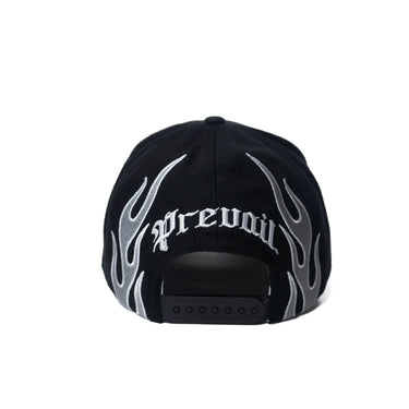 Skull Flame - Black Snapback