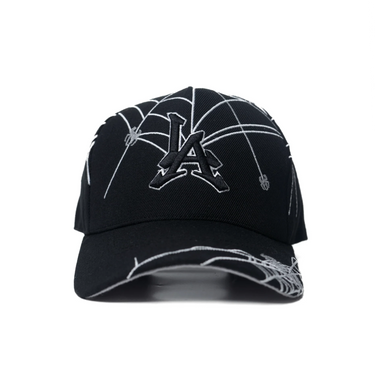LA Spiderweb Hat - Black