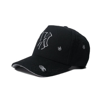 NY Spiderweb Hat - Black