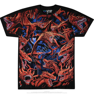 Dragon Storm T-shirt - Black