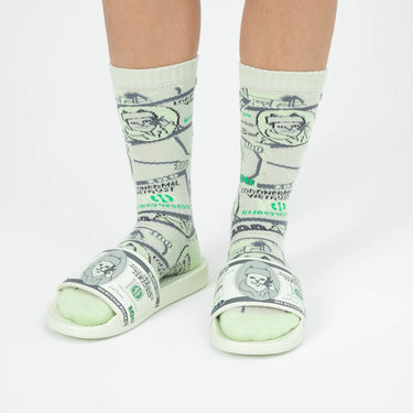 Moneybag Socks - Olive