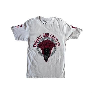 Medusa Red/Grey T-shirt - White