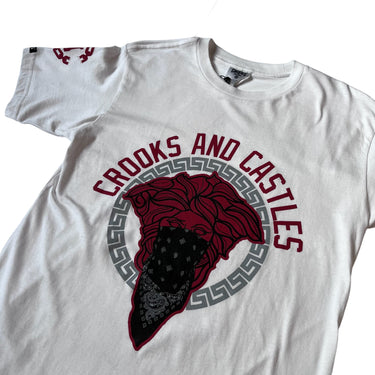 Medusa Red/Grey T-shirt - White