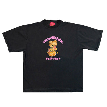 Smell The Roses Relaxed Fit T-Shirt - Black