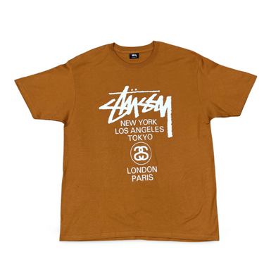 World Tour T-shirt - Caramel