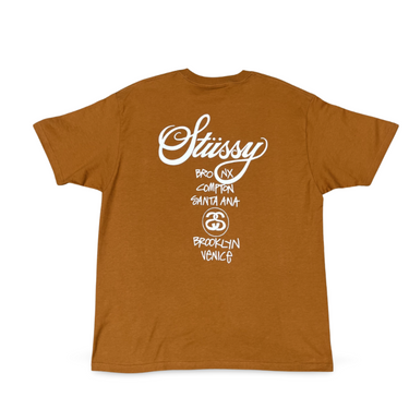 World Tour T-shirt - Caramel