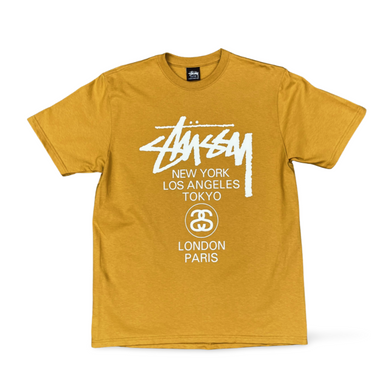 World Tour T-shirt - Mustard