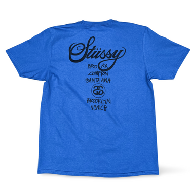 World Tour T-shirt - Baby Blue
